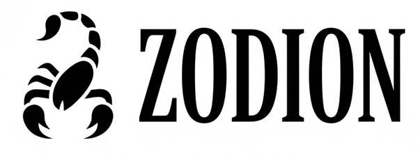 Logo Zodion sfondo bianco
